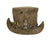 Opie's Outlaw's Deadman Top Hat Brown Leather