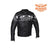 Men's Leather Concealed Carry Leather Jacket with Reflective Skulls By Milwaukee Riders®