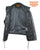 Men's Black Leather Vest