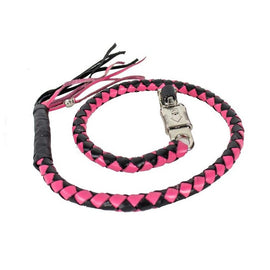 Pink & Black Back OFF Whip