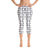 Checkered Flag Capris Leggings