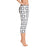 Checkered Flag Capris Leggings