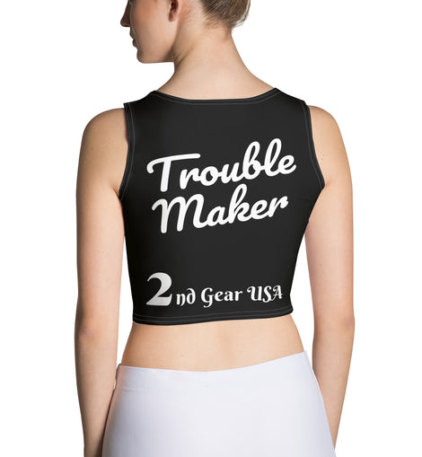 Crop Top Black & White