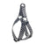 Bad Boy Dog Harness Black White Checkered