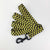 Bad Boy Dog Leash Black & Yellow Checkered 