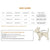 Dog Life Jacket Sizing Chart