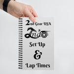 Lap Times Log Book Front