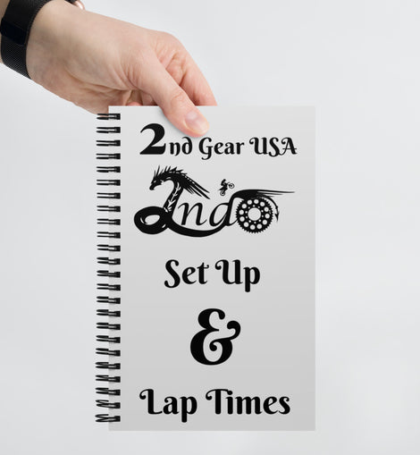 Lap Times Log Book Front